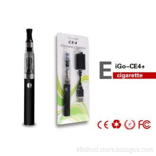 1.6ml 700Puffs EGO CE4 Electronic Cigarette clearomizer Wit